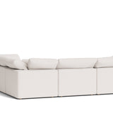 Movie Night™ 5-Piece Modular Sectional Closed, Standard, Nomad Snow
