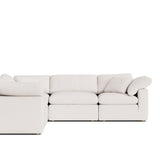 Movie Night™ 5-Piece Modular Sectional Closed, Standard, Nomad Snow
