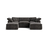 Movie Night™ 5-Piece Modular U-Shaped Sectional, Standard, Truffle