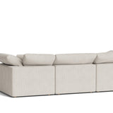Movie Night™ 5-Piece Modular U-Shaped Sectional, Standard, Newport Stripe