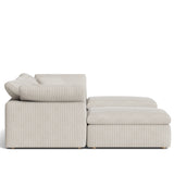 Movie Night™ 5-Piece Modular U-Shaped Sectional, Standard, Newport Stripe