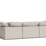 Movie Night™ 5-Piece Modular U-Shaped Sectional, Standard, Clay