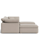 Movie Night™ 5-Piece Modular U-Shaped Sectional, Standard, Light Pebble