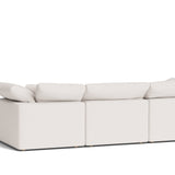 Movie Night™ 5-Piece Modular U-Shaped Sectional, Standard, Nomad Snow