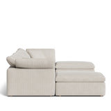 Movie Night™ 6-Piece Modular U-Shaped Sectional, Standard, Newport Stripe