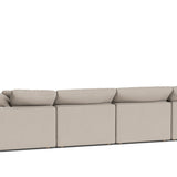Movie Night™ 6-Piece Modular U-Shaped Sectional, Standard, Light Pebble