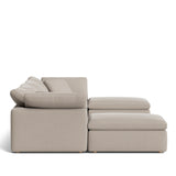 Movie Night™ 6-Piece Modular U-Shaped Sectional, Standard, Light Pebble