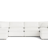 Movie Night™ 6-Piece Modular U-Shaped Sectional, Standard, Brie