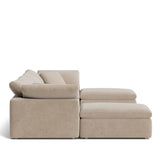Movie Night™ 6-Piece Modular U-Shaped Sectional, Standard, Champagne
