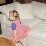 Movie Night™ 2-Piece Modular Sofa, Large, Newport Stripe