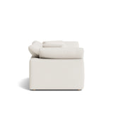Movie Night™ 2-Piece Modular Sofa, Large, Cream Linen