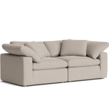 Movie Night™ 2-Piece Modular Sofa, Large, Light Pebble