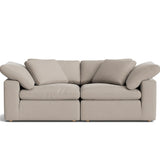 Movie Night™ 2-Piece Modular Sofa, Large, Light Pebble