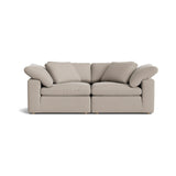 Movie Night™ 2-Piece Modular Sofa, Large, Light Pebble