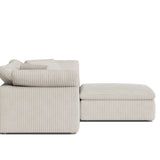 Movie Night™ 3-Piece Modular Sectional, Large, Newport Stripe