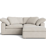 Movie Night™ 3-Piece Modular Sectional, Large, Newport Stripe