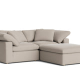 Movie Night™ 3-Piece Modular Sectional, Large, Light Pebble