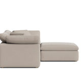 Movie Night™ 3-Piece Modular Sectional, Large, Light Pebble