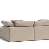 Movie Night™ 3-Piece Modular Sectional, Large, Champagne