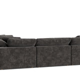 Movie Night™ 4-Piece Modular Sectional Closed, Large, Truffle