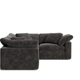 Movie Night™ 4-Piece Modular Sectional Closed, Large, Truffle