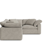 Movie Night™ 4-Piece Modular Sectional Closed, Large, Oatmeal