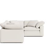 Movie Night™ 4-Piece Modular Sectional Closed, Large, Cream Linen