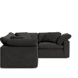 Movie Night™ 4-Piece Modular Sectional Closed, Large, Dark Shadow