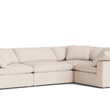 Movie Night™ 4-Piece Modular Sectional Closed, Large, Sunbeam