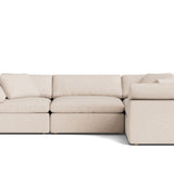 Movie Night™ 4-Piece Modular Sectional Closed, Large, Sunbeam
