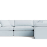 Movie Night™ 4-Piece Modular Sectional Closed, Large, Cove