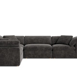 Movie Night™ 5-Piece Modular Sectional Closed, Large, Truffle