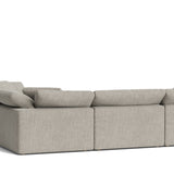 Movie Night™ 5-Piece Modular Sectional Closed, Large, Oatmeal