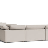 Movie Night™ 5-Piece Modular Sectional Closed, Large, Clay