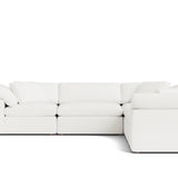 Movie Night™ 5-Piece Modular Sectional Closed, Large, Brie