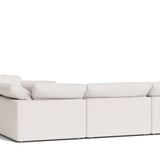 Movie Night™ 5-Piece Modular Sectional Closed, Large, Nomad Snow