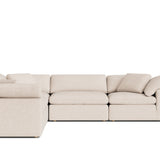 Movie Night™ 5-Piece Modular Sectional Closed, Large, Sunbeam