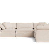 Movie Night™ 5-Piece Modular Sectional Closed, Large, Sunbeam