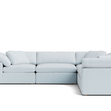 Movie Night™ 5-Piece Modular Sectional Closed, Large, Cove