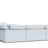 Movie Night™ 5-Piece Modular Sectional Closed, Large, Cove