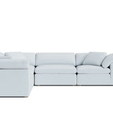 Movie Night™ 5-Piece Modular Sectional Closed, Large, Cove