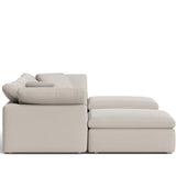 Movie Night™ 5-Piece Modular U-Shaped Sectional, Large, Clay
