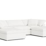 Movie Night™ 5-Piece Modular U-Shaped Sectional, Large, Brie