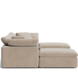 Movie Night™ 5-Piece Modular U-Shaped Sectional, Large, Champagne