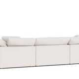 Movie Night™ 5-Piece Modular U-Shaped Sectional, Large, Nomad Snow