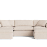 Movie Night™ 5-Piece Modular U-Shaped Sectional, Large, Sunbeam