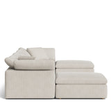 Movie Night™ 6-Piece Modular U-Shaped Sectional, Large, Newport Stripe