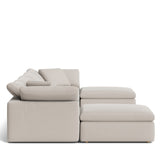 Movie Night™ 6-Piece Modular U-Shaped Sectional, Large, Clay