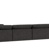 Movie Night™ 6-Piece Modular U-Shaped Sectional, Large, Dark Shadow