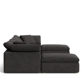 Movie Night™ 6-Piece Modular U-Shaped Sectional, Large, Dark Shadow